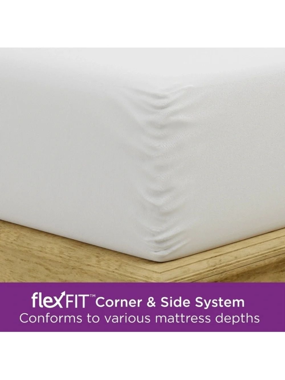 NIB Allerease Ultimate Cotton Allergy Relief Zippered Mattress Protector, Queen